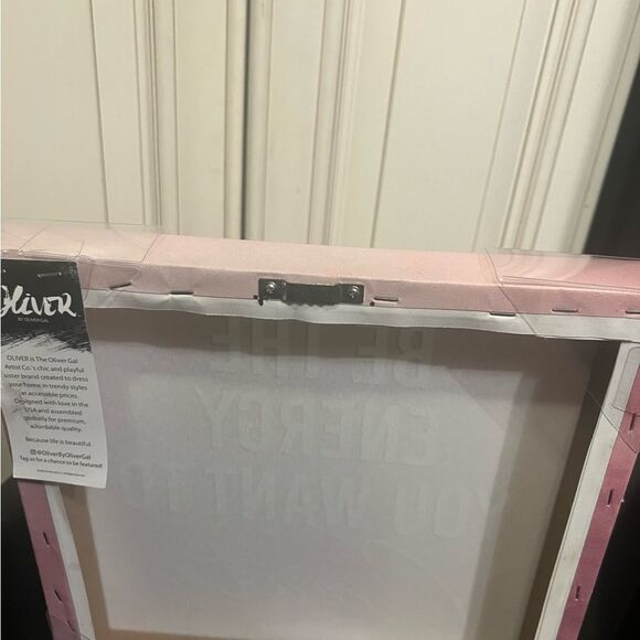 Oliver gallery Wall canvas 12x12 “Be the energy you want to create “ - Picture 5 of 6